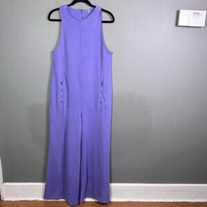 Free People Movement one piece jumpsuit small purple loungewear comfy baggy rave